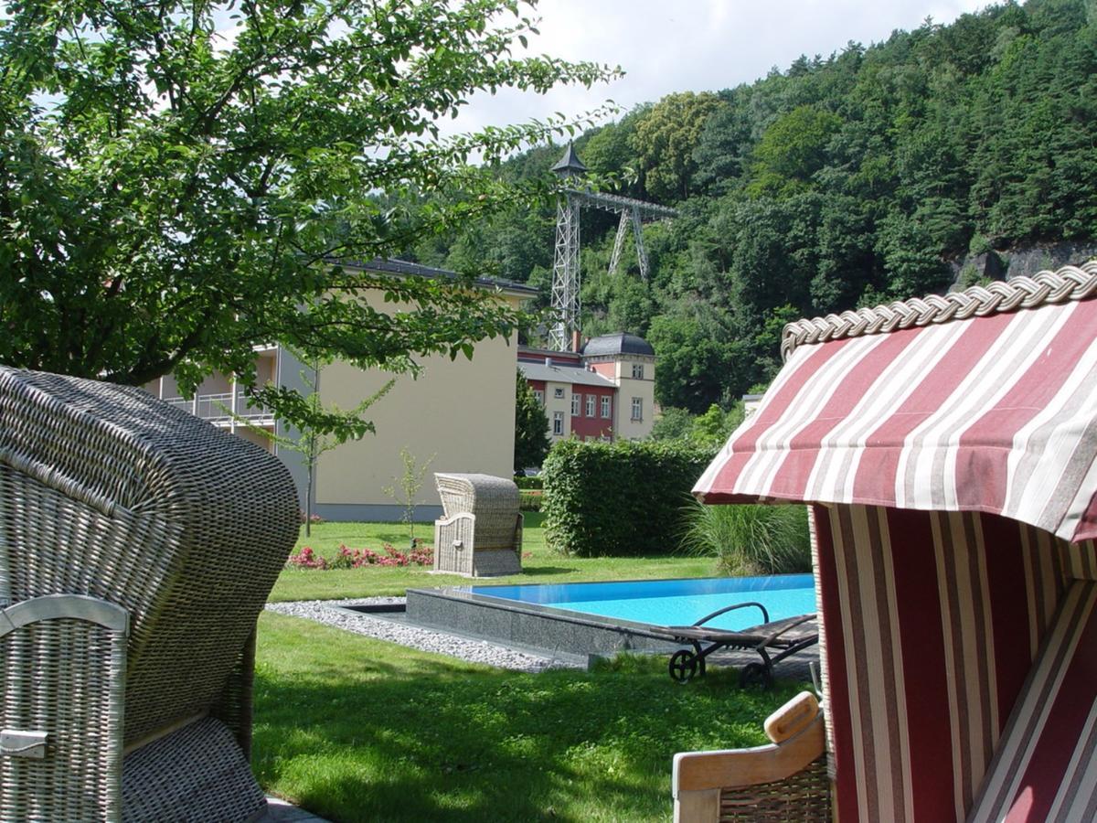 Parkhotel Bad Schandau Mit Spa Экстерьер фото